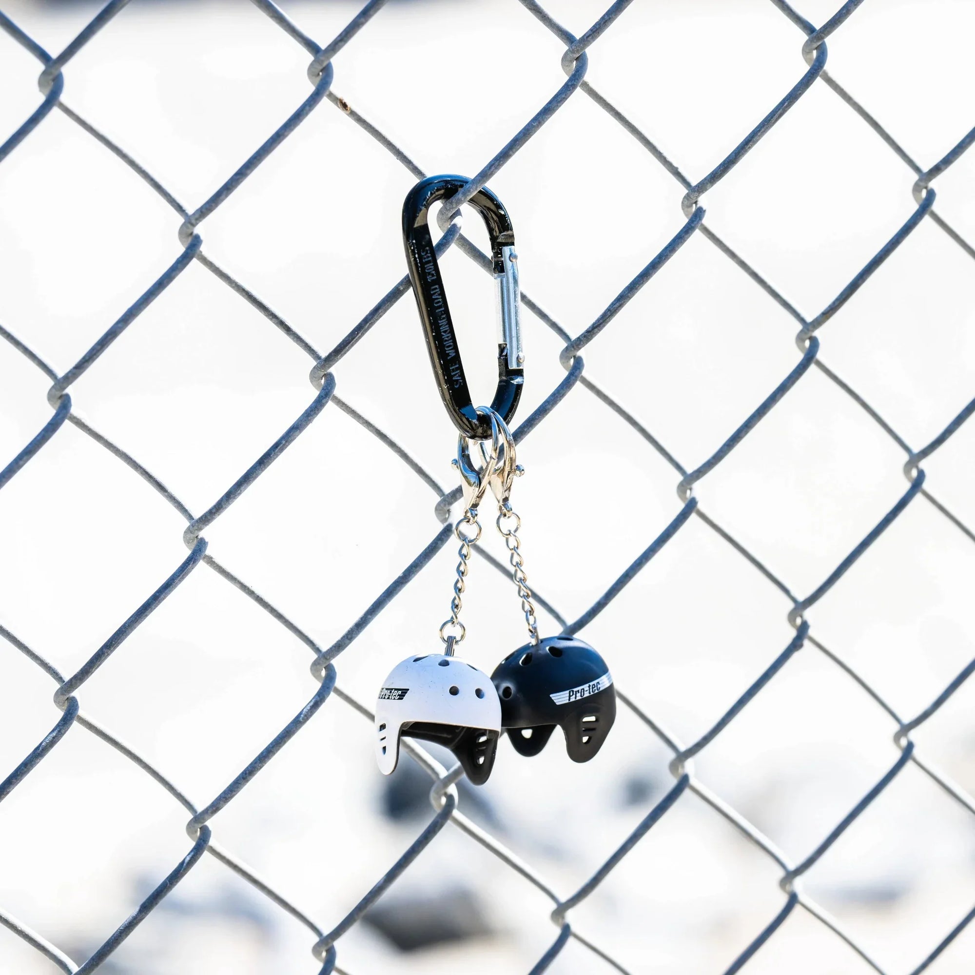 Pro-Tec Helmet Keychain Matte White