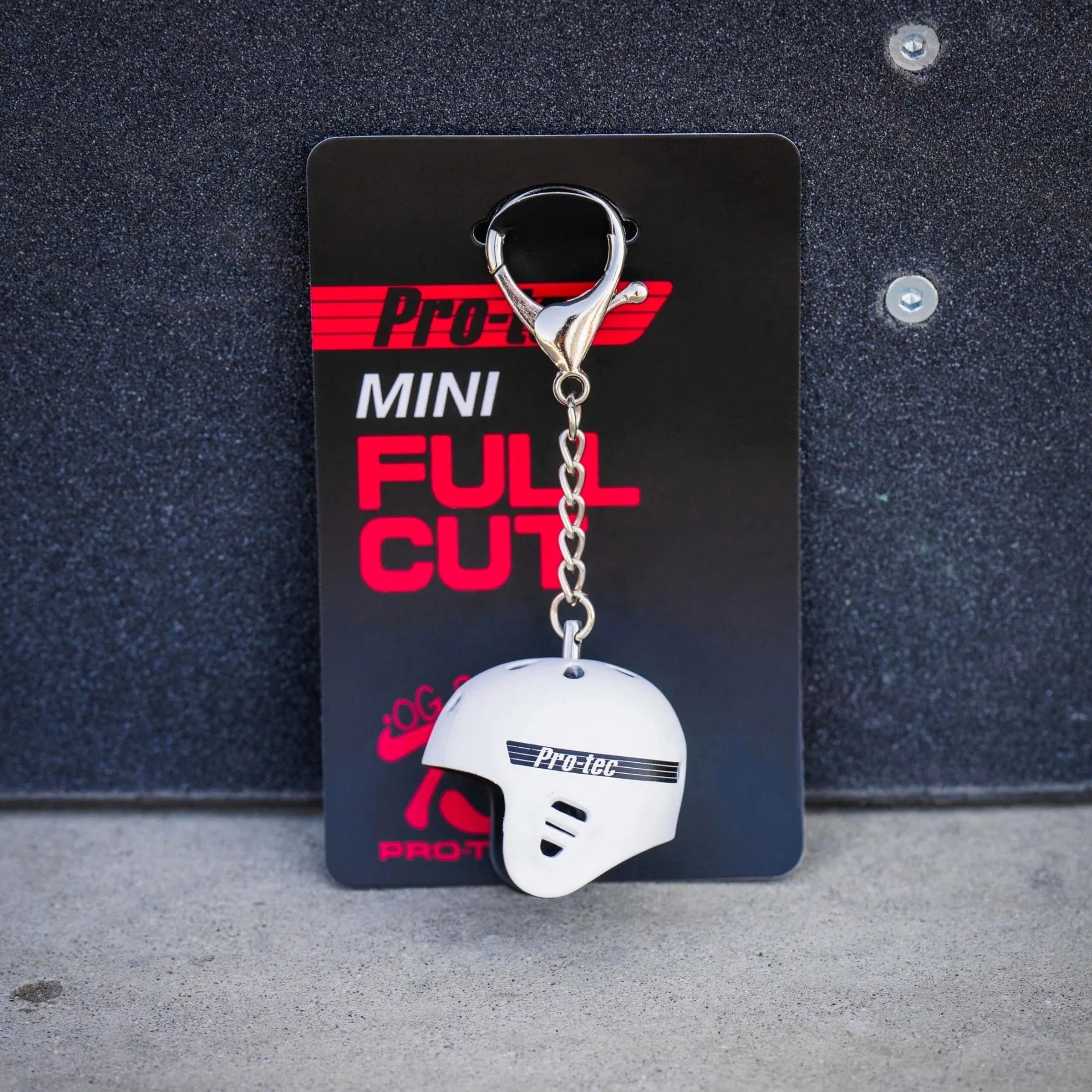 Pro-Tec Helmet Keychain Matte White