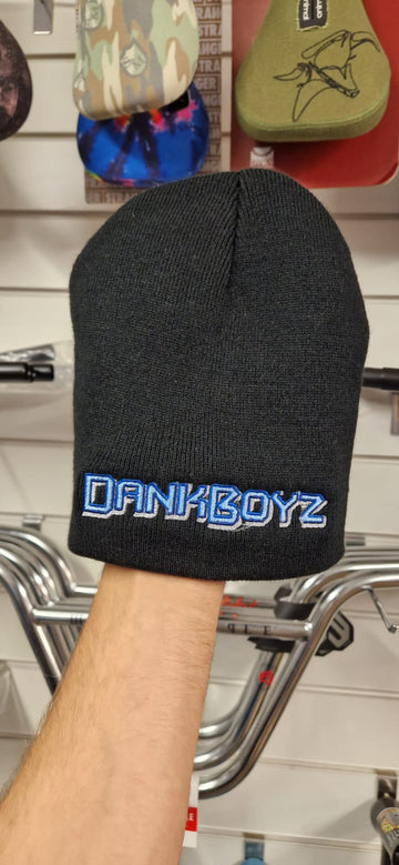 DankBoyz Logo Beanie Hat Black