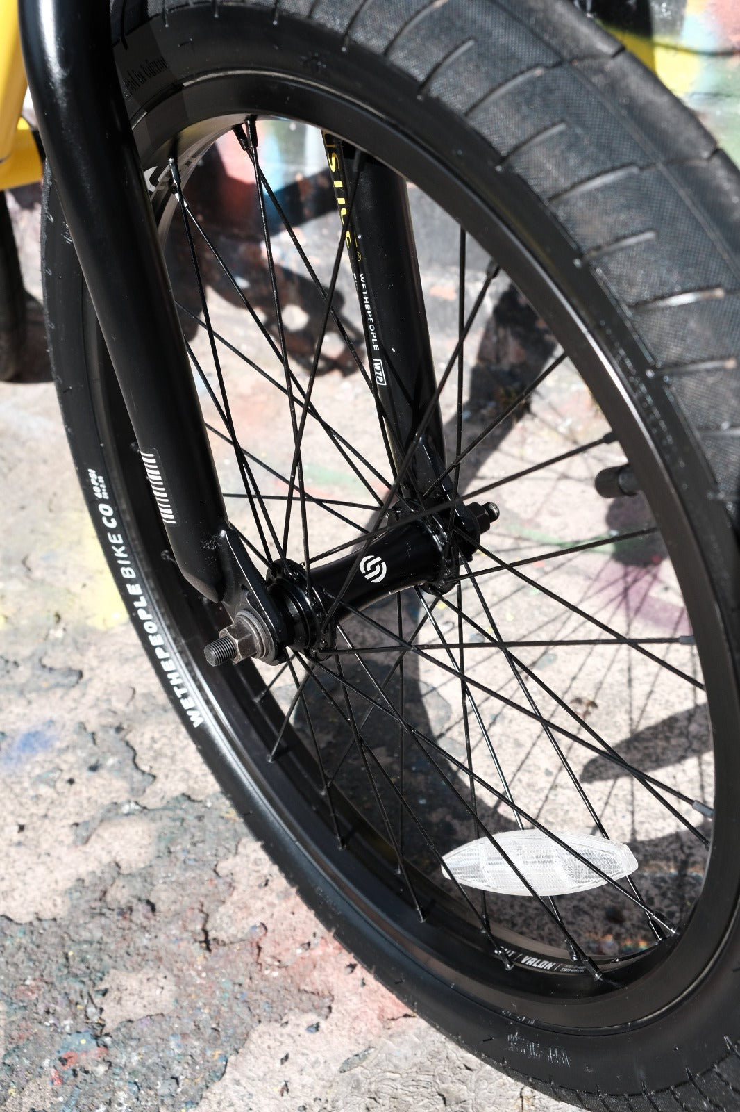 WeThePeople Justice Complete BMX Bike Taxi Yellow - Second Hand