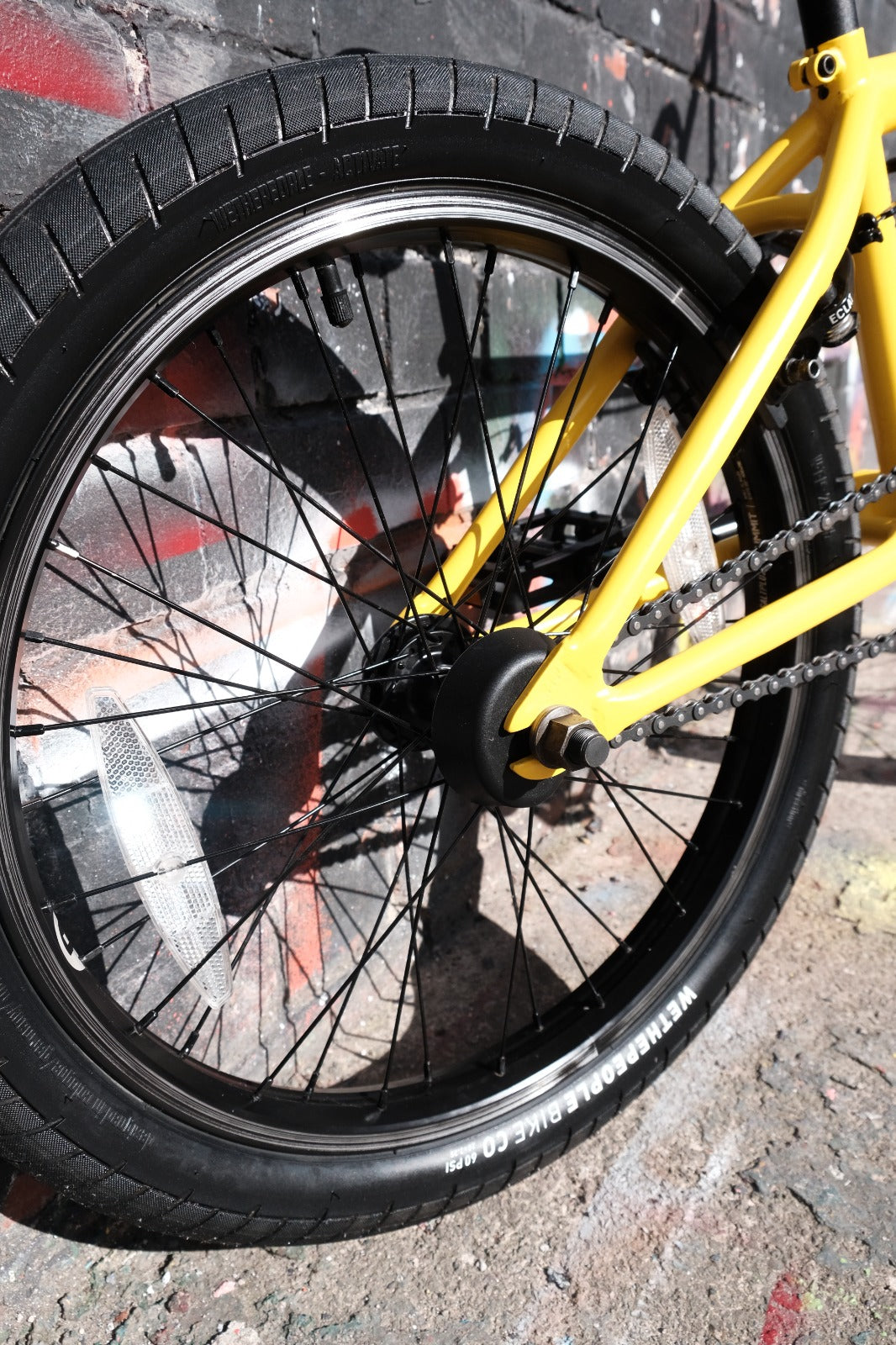 WeThePeople Justice Complete BMX Bike Taxi Yellow - Second Hand