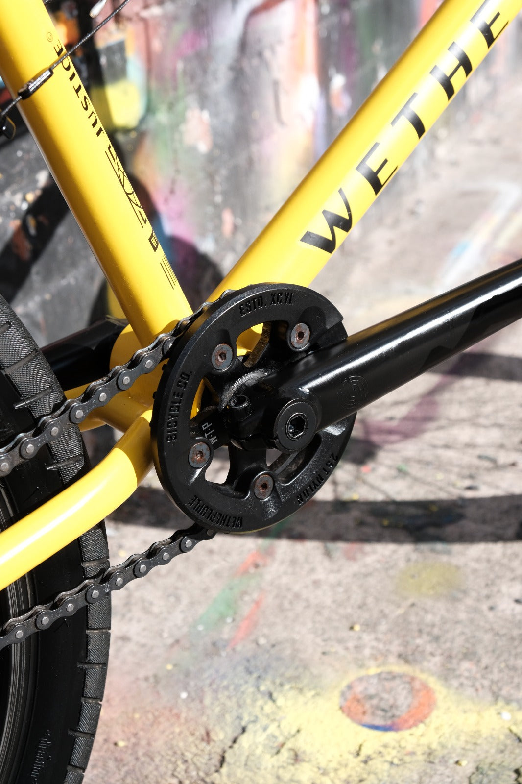 WeThePeople Justice Complete BMX Bike Taxi Yellow - Second Hand