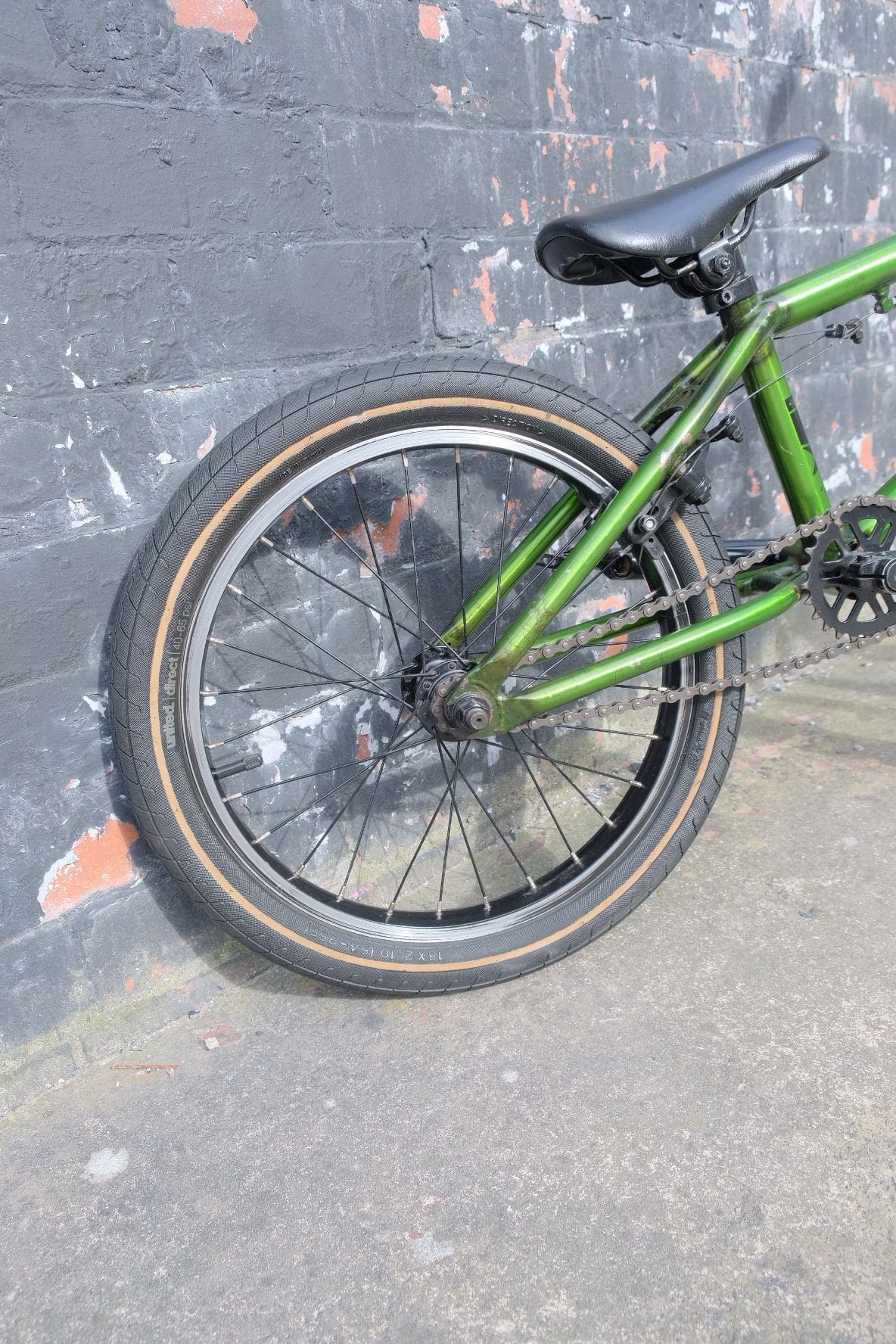 United Recruit 18" BMX Bike - Trans Green (Second Hand)