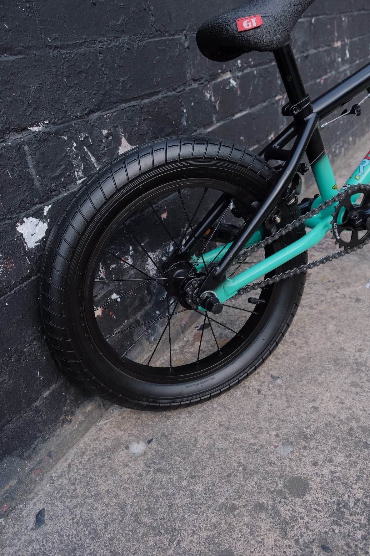 GT Performer 16" Complete BMX Bike - Black/Green (Second Hand)