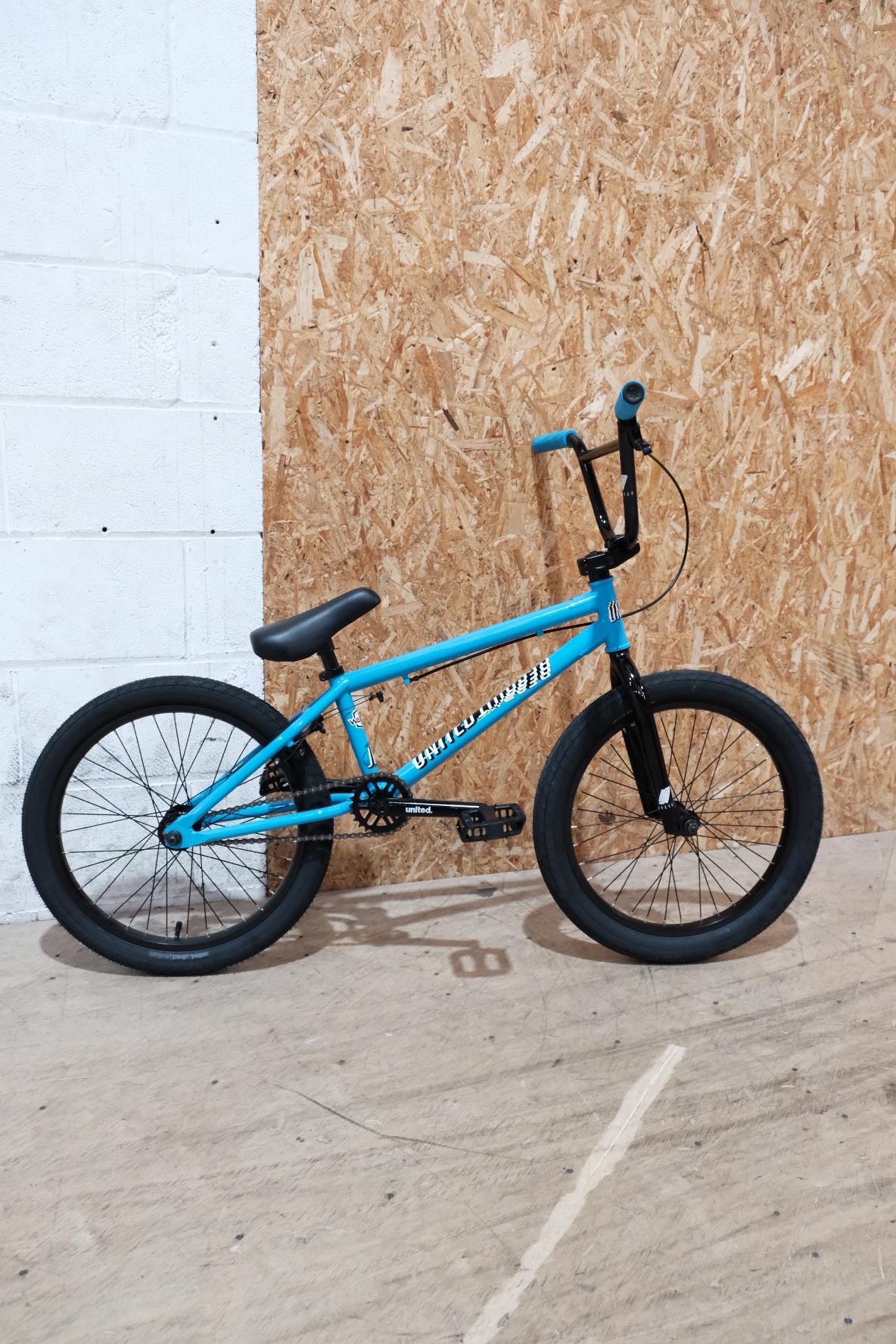 United Recruit JR 18.5&quot; BMX Bike Light Blue (Shop Soiled)