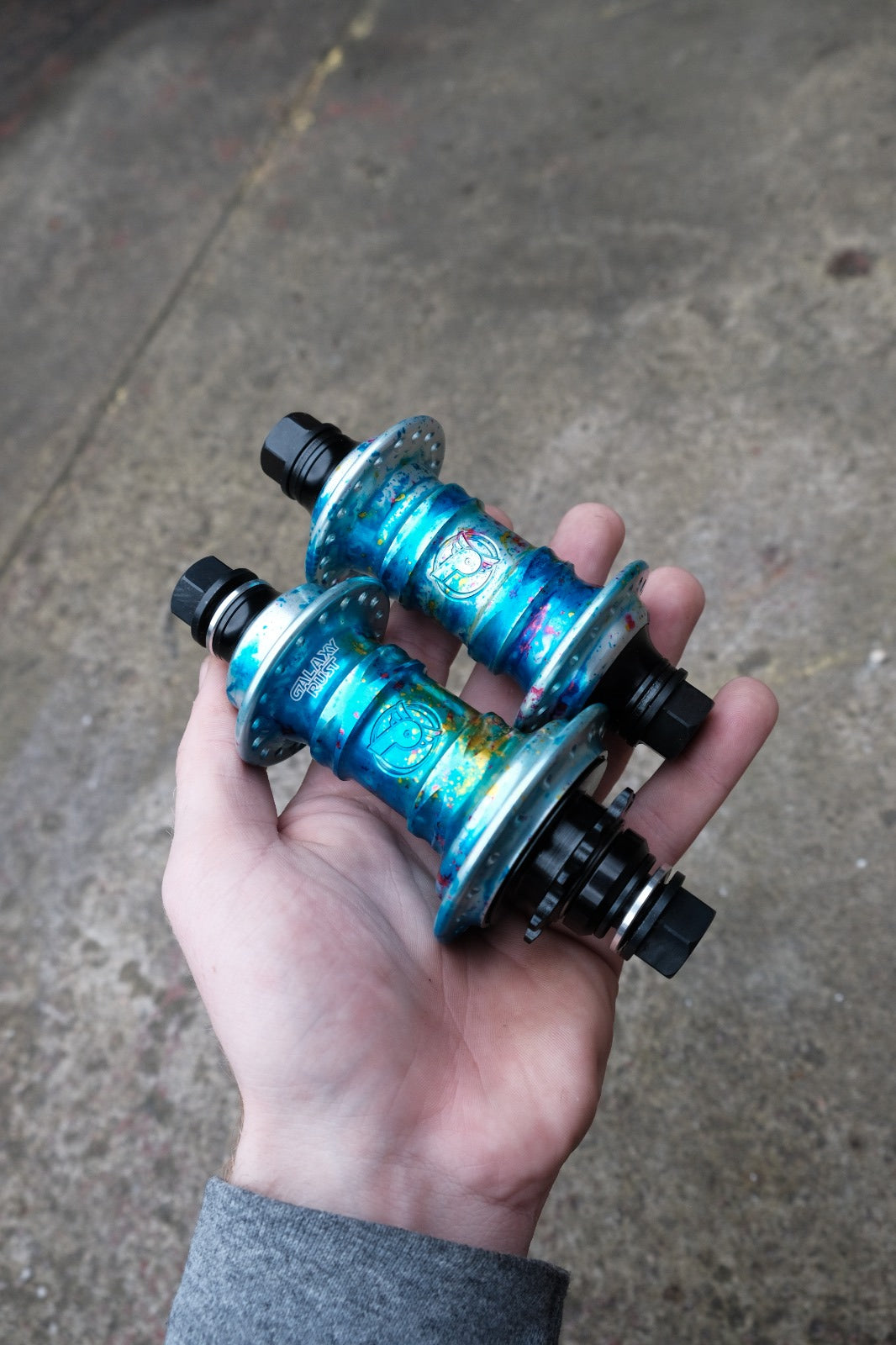 Profile Racing Mini Hubset RHD 36H - Galaxy Rust | Waller BMX