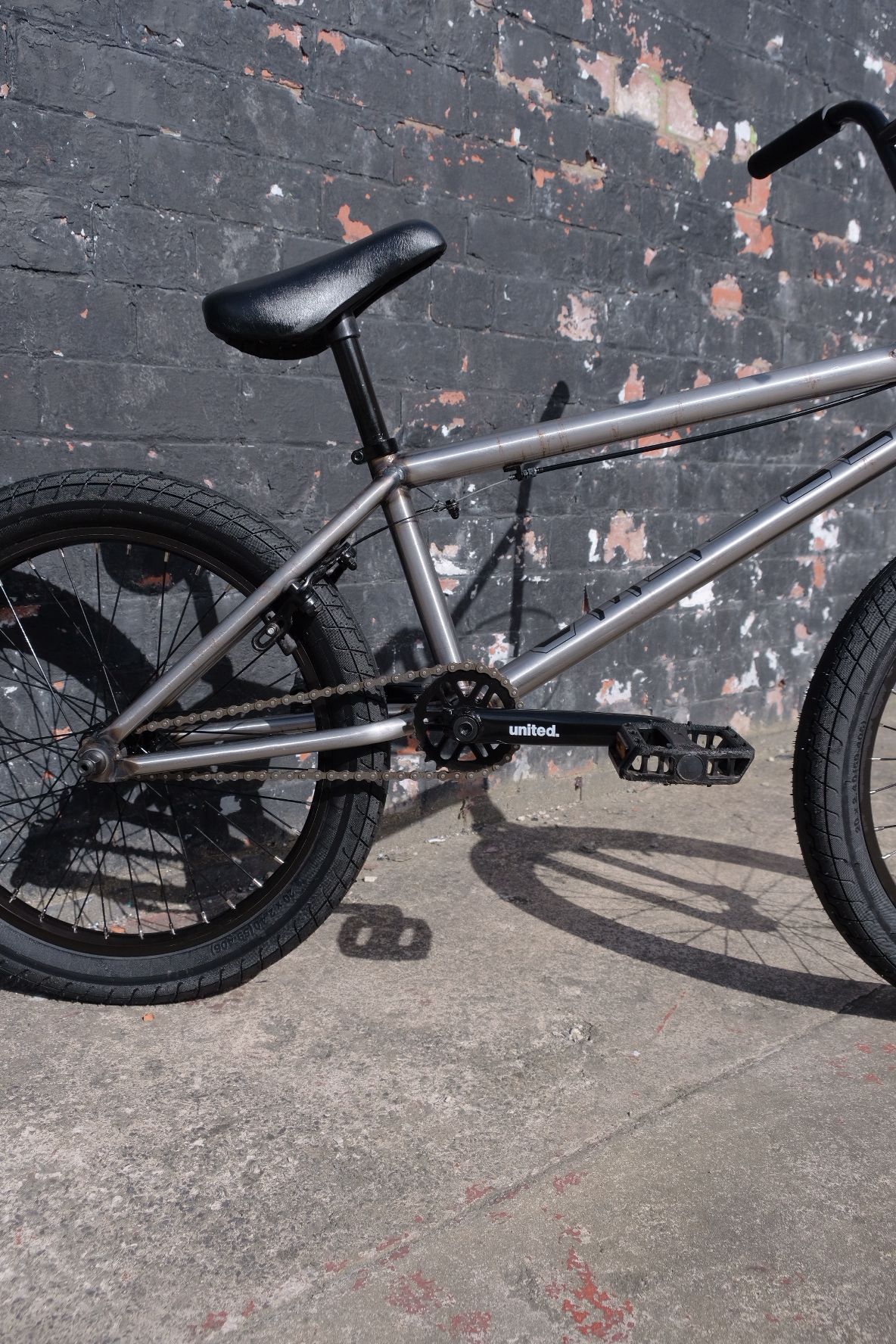 United Reborn Complete BMX Bike - Gloss Clear (Second Hand