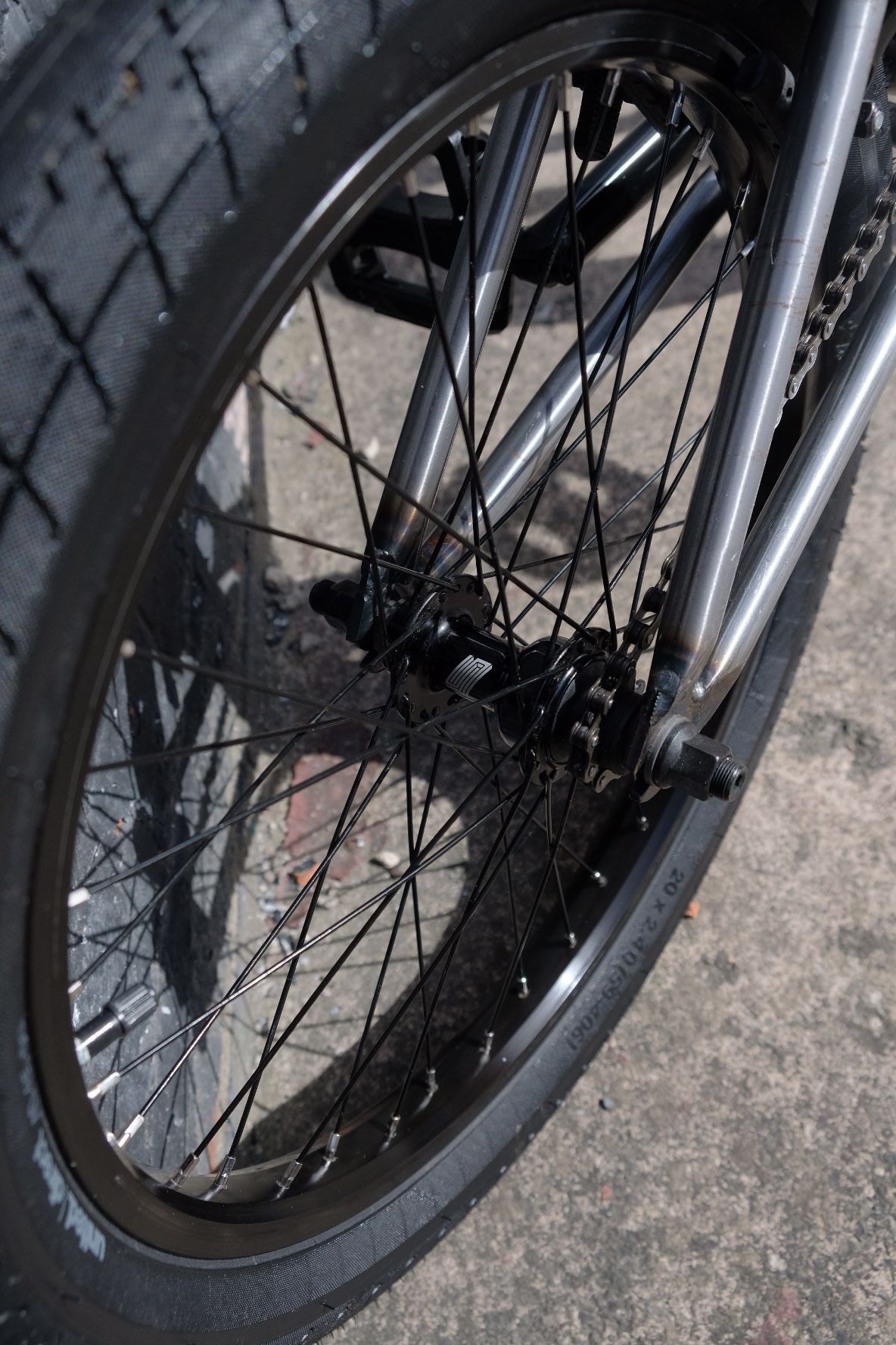 United Reborn Complete BMX Bike - Gloss Clear (Second Hand)