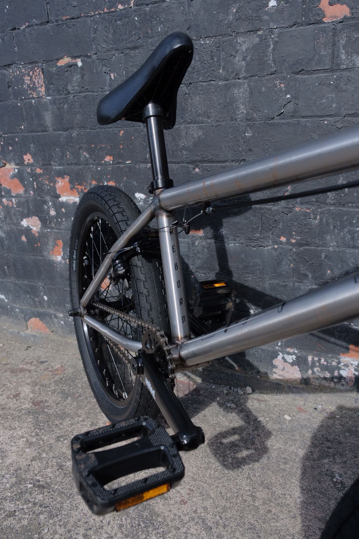 United Reborn Complete BMX Bike - Gloss Clear (Second Hand)