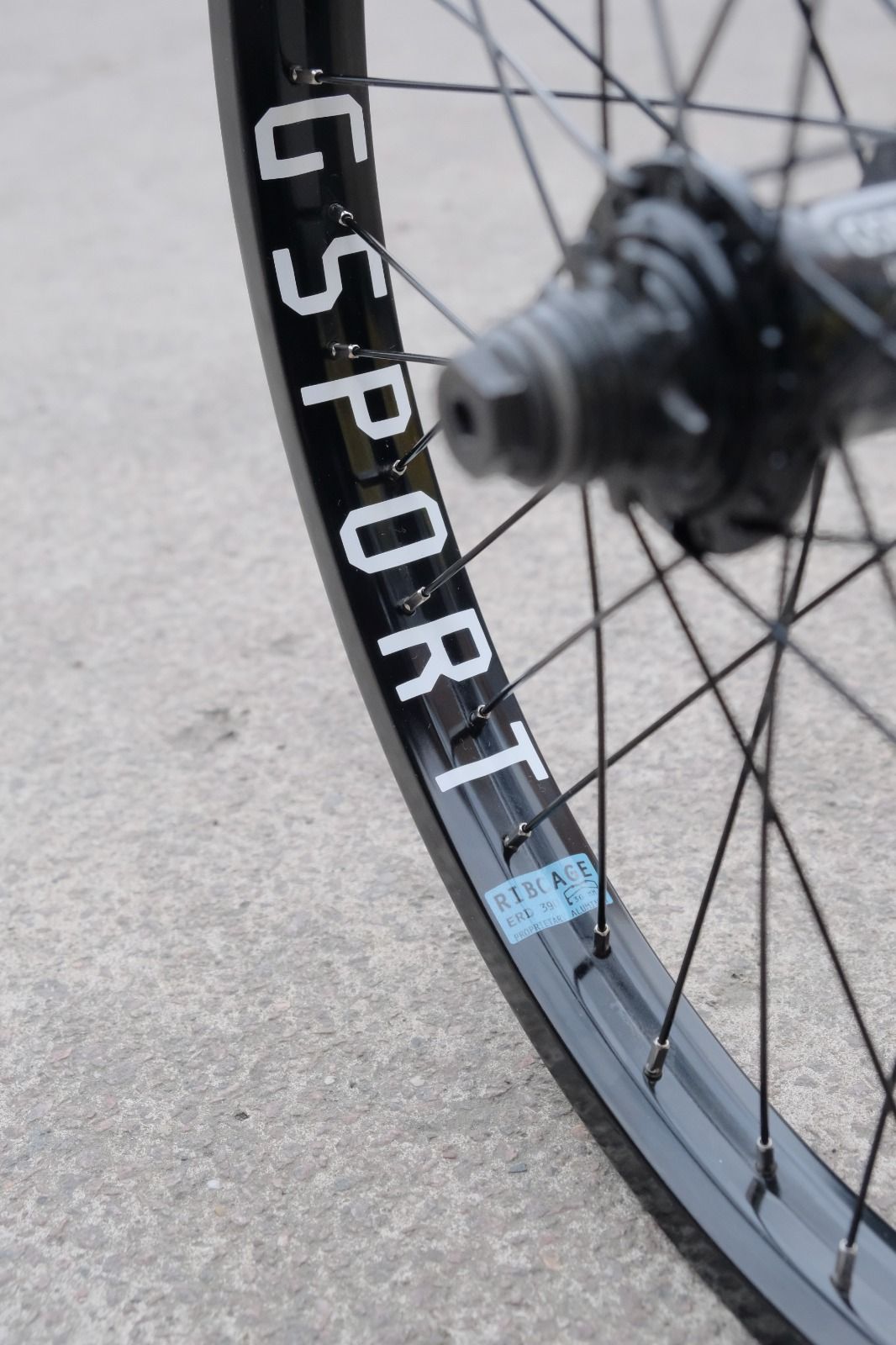 G-Sport Elite Rear Cassette 20" Wheel - Black (Second Hand)