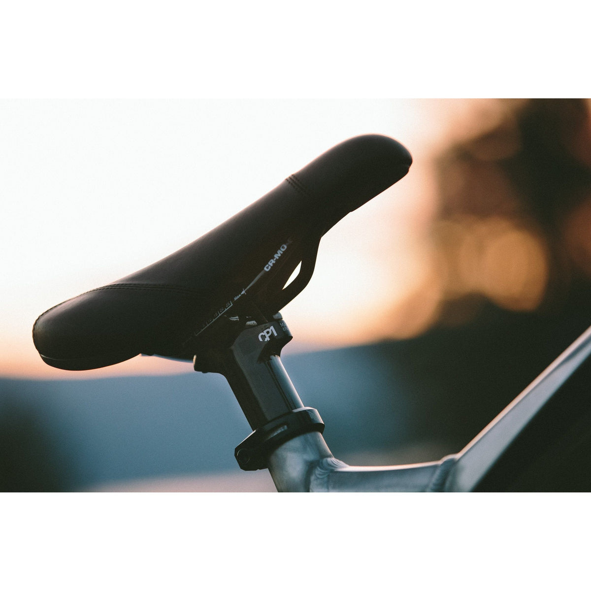 CP1 - Title MTB Carbon Mountain Bike Seatpost Mounted With JS1 Saddle On Bike