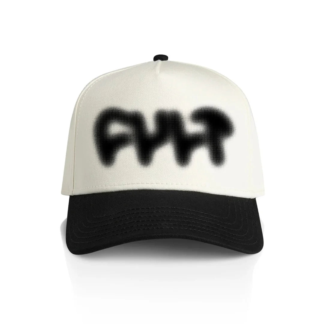 Cult Blurred Cap - White