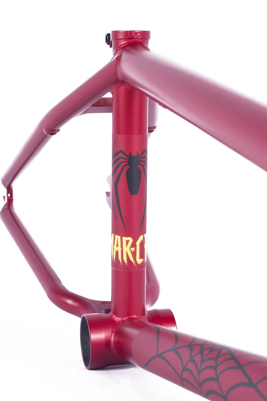 Cult Begin Heavens Gate IC Frame - Marcel Red seat tube graphic