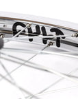 Cult Crew V2 Front Wheel With Guards - Chrome 10mm (3/8")