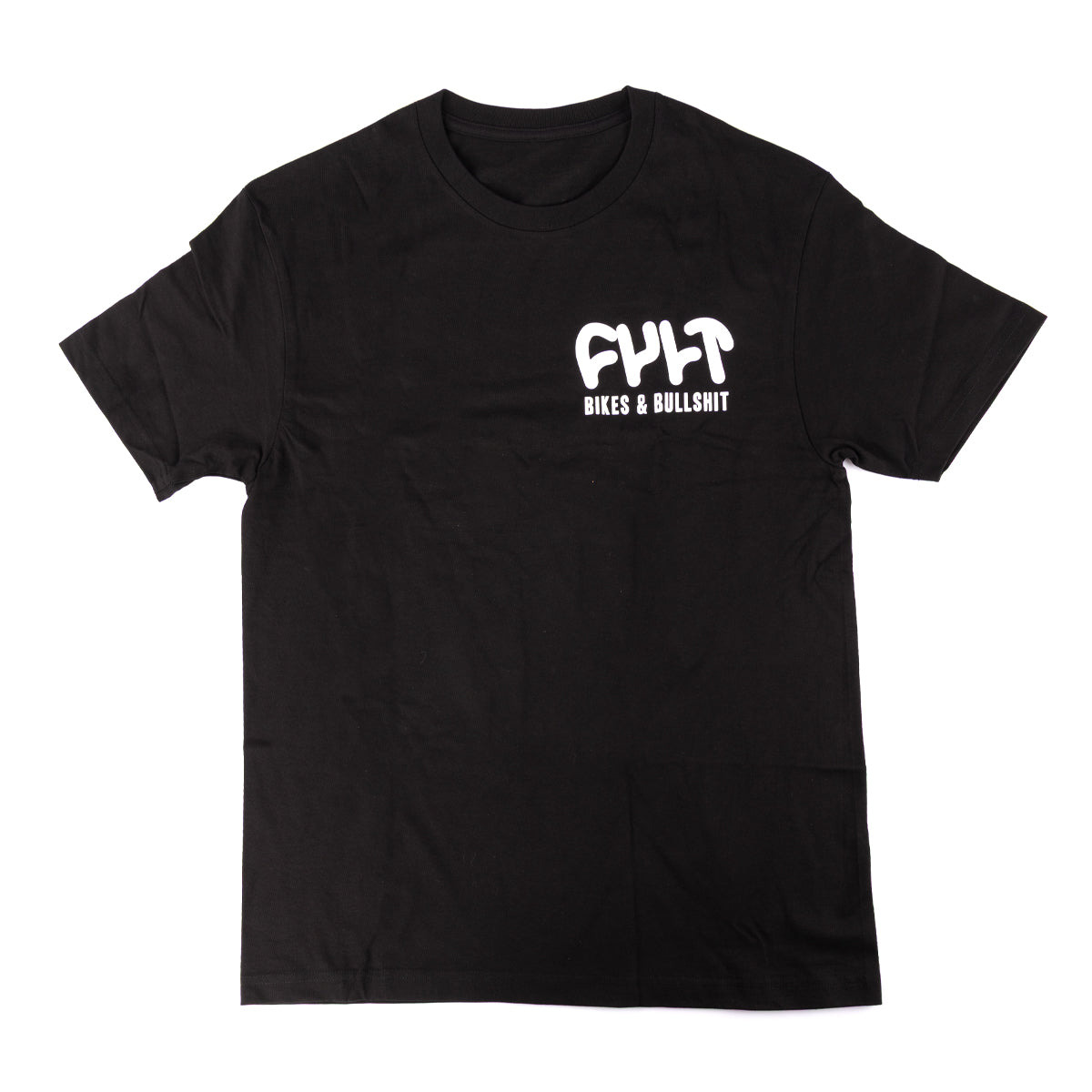 Cult Bullsh*t T-Shirt - Black W/Glow In Dark Print