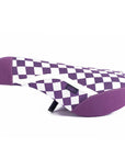 Cult X Vans Old Skool Padded Pivotal Seat - Purple/White Checkers, Gum Base
