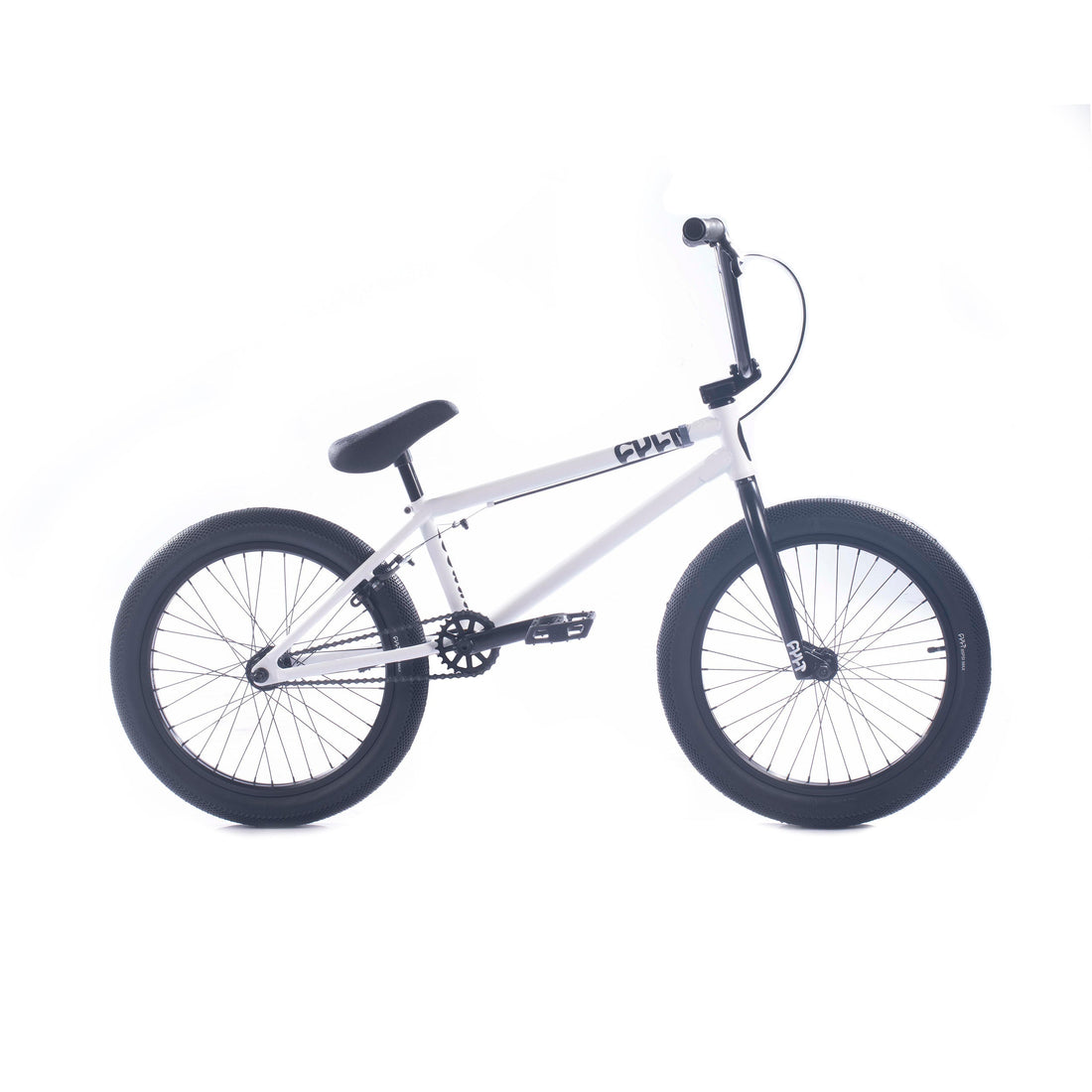 Cult Access Complete BMX Bike 2025 - White With Black Parts 20"