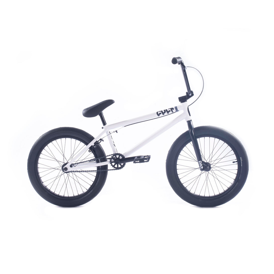 Cult Gateway Complete BMX Bike 2025 - White With Black Parts 20.5"