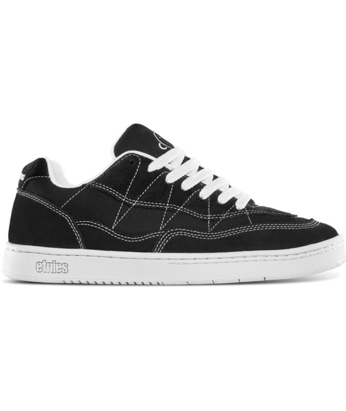 Etnies Snake Shoes - Black/White - Waller BMX
