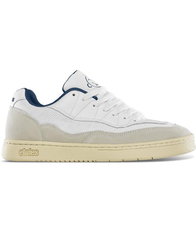 Etnies Snake Shoes - White/Navy - Waller BMX