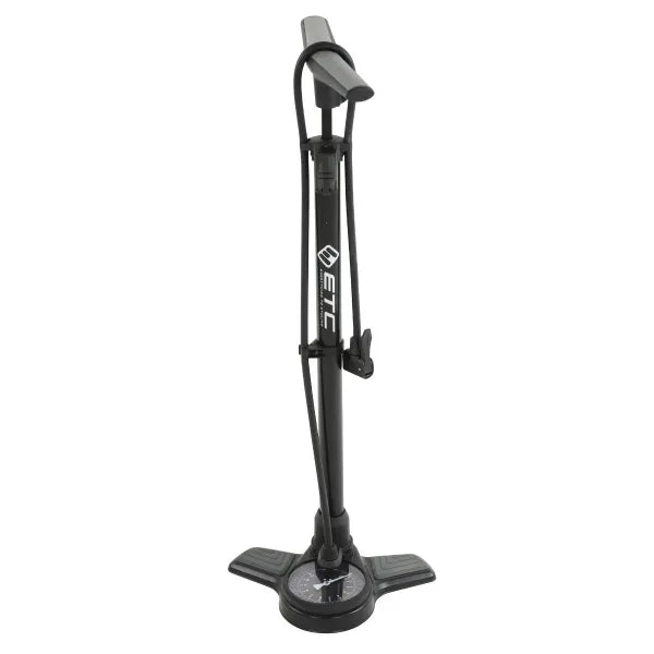 ETC ATP1200 Alloy Track Pump With Bottom Gauge 160psi - Waller BMX
