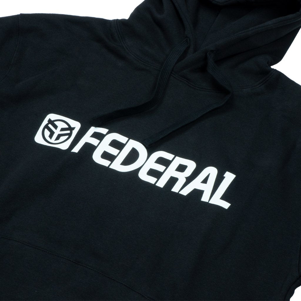 Federal OG Logo Hooded Sweatshirt - Black