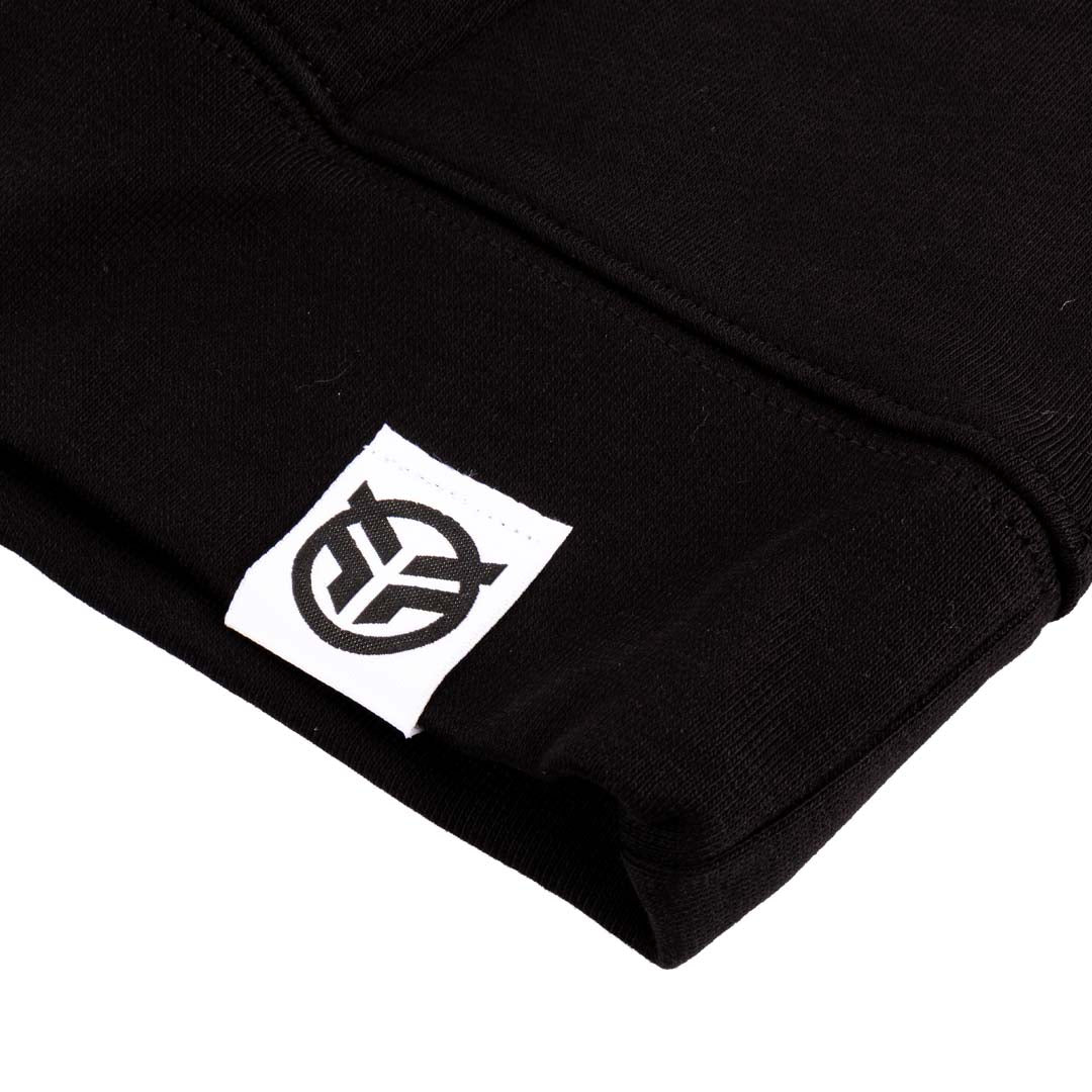 Federal Tagged Outline Hoodie - Black