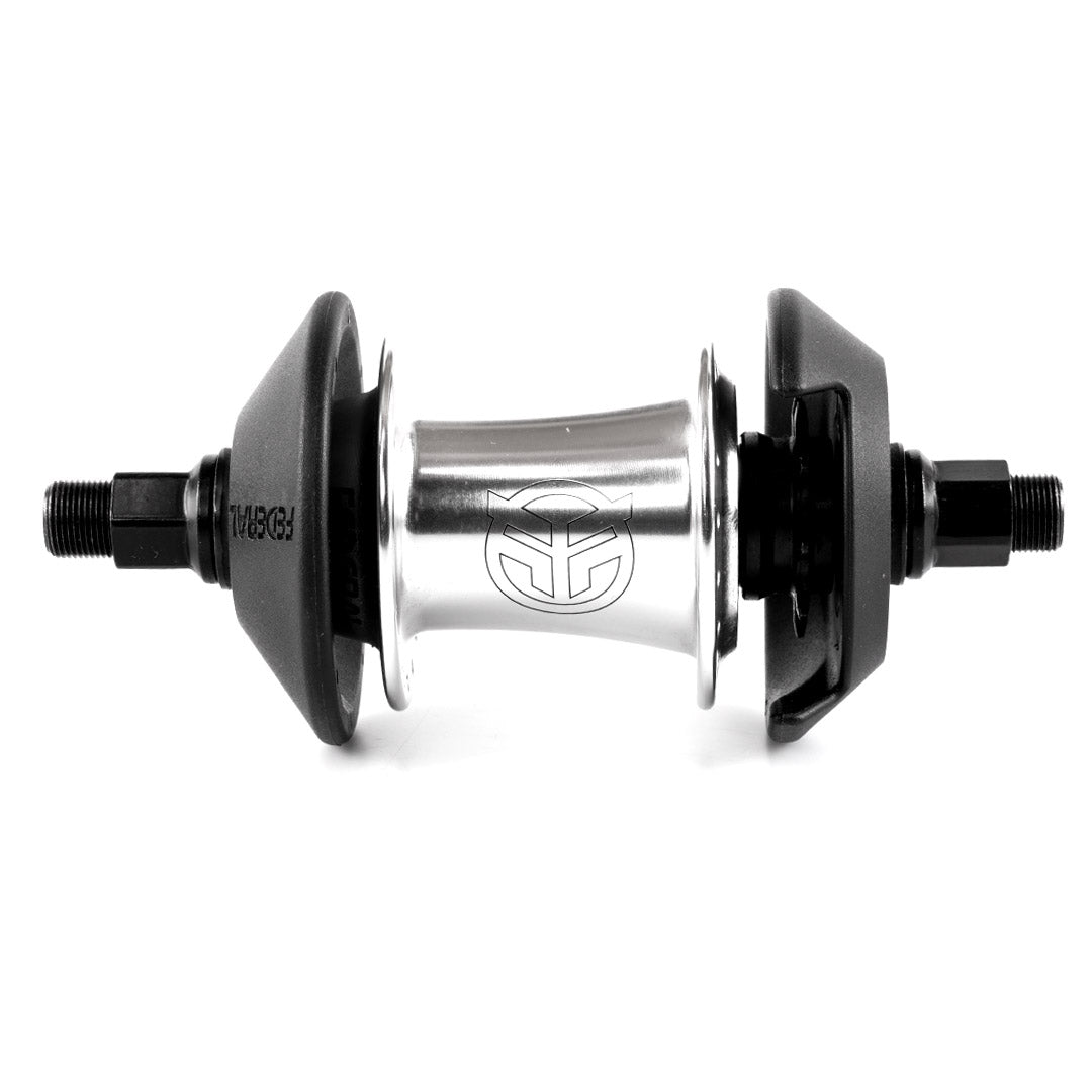 Federal RHD V4 Freecoaster Hub With Hubguards - Polished Silver 9 Tooth