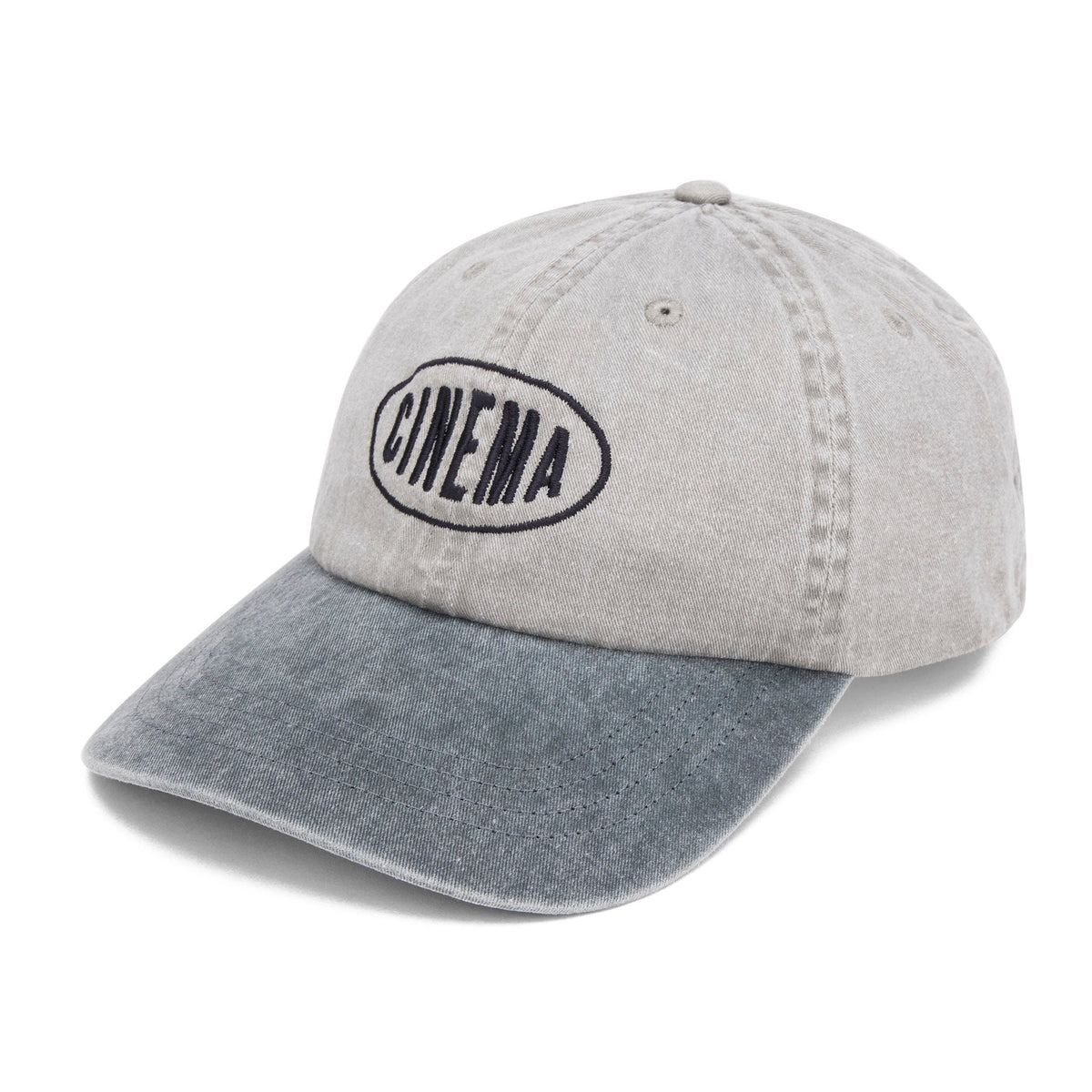 Cinema Throwback Dad Hat - Pebble/Black