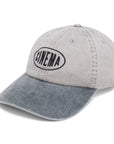 Cinema Throwback Dad Hat - Pebble/Black