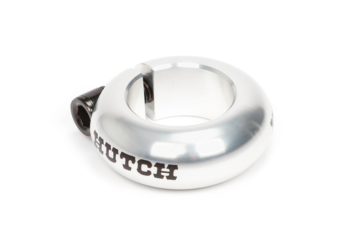 Hutch Donut Seat Clamp - Silver 28.6mm