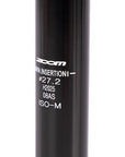 KHE Pivotal 200mm Seat Post - Black 27.2mm