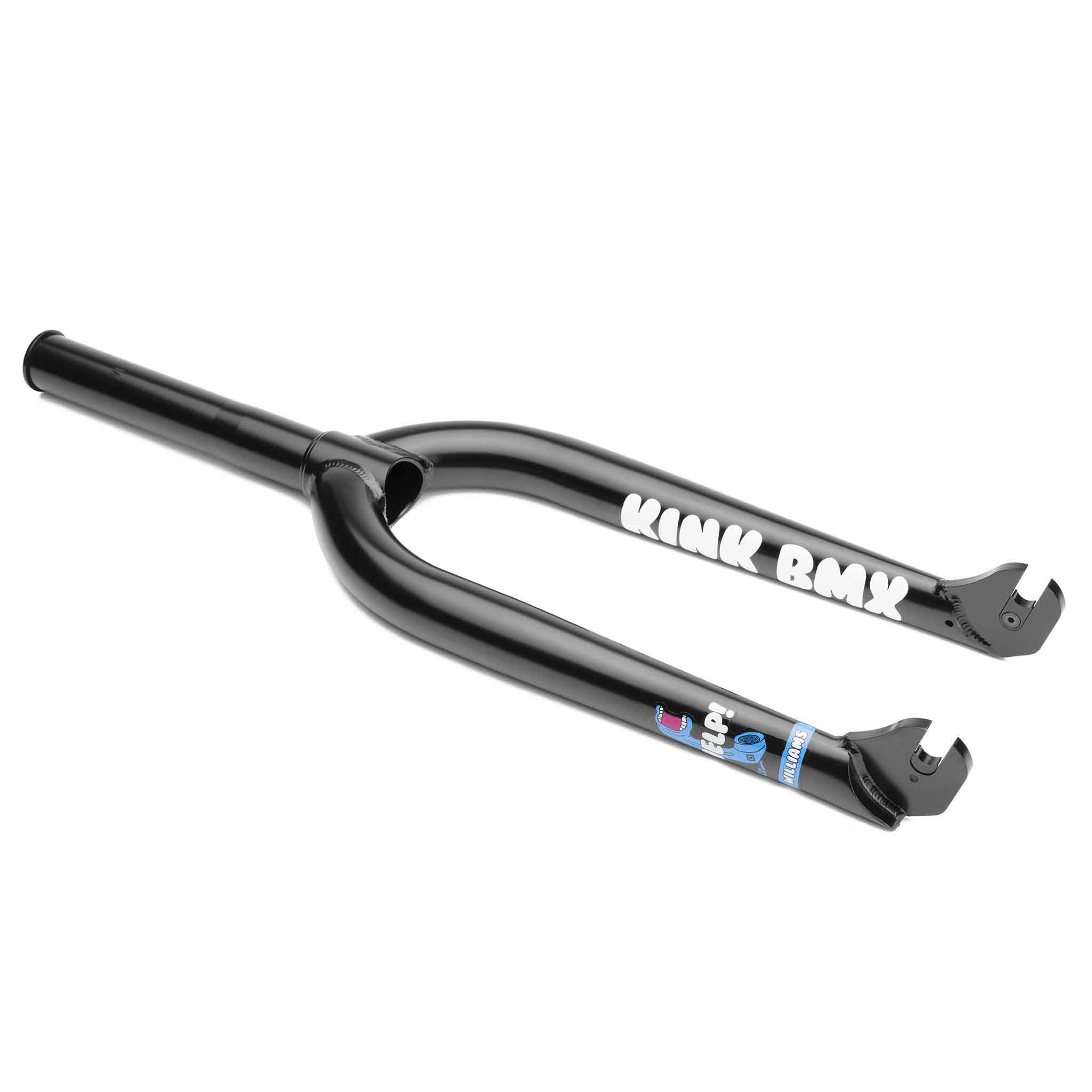 [BMX用Fork] Kink Williams fork 20/25black Kink Williams Fork - ED Black 20/25mm Offset | Waller BMX