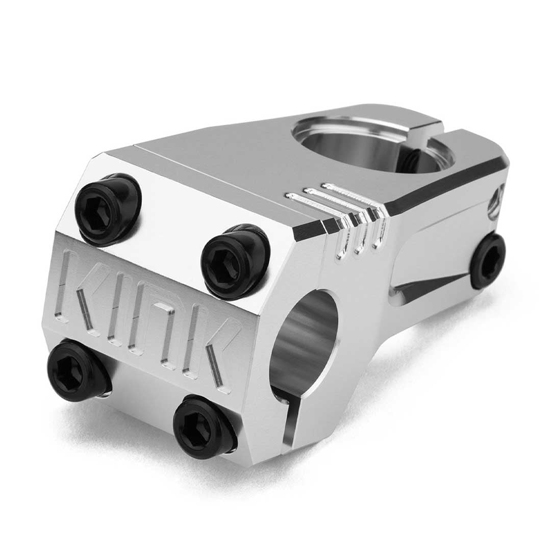 Kink Track Front Load Stem - Silver 50mm Reach