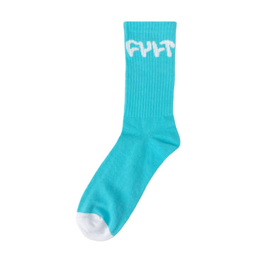 Cult Logo Socks - Light Blue