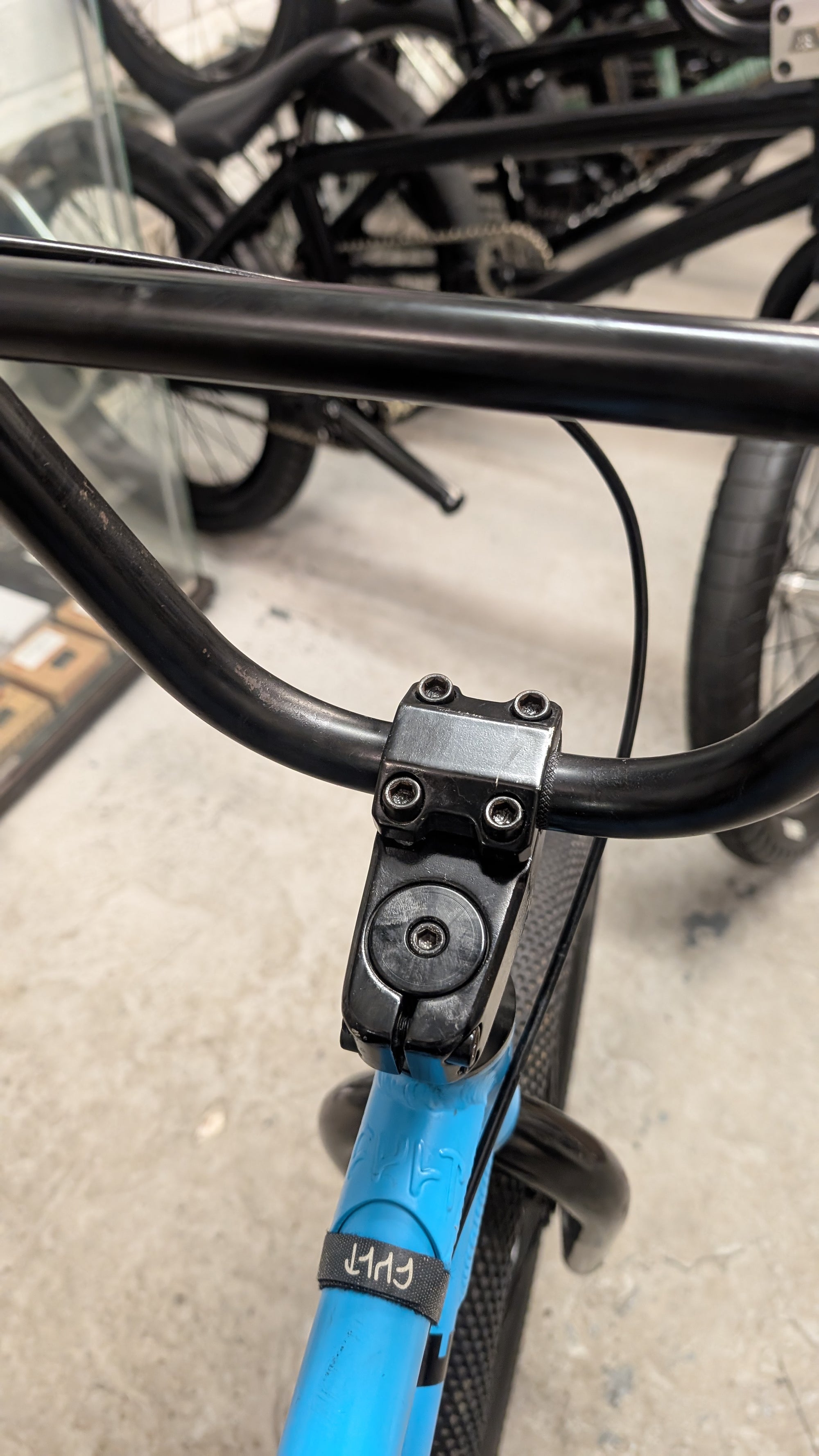 Cult Juvenile 18&quot; BMX Bike Blue - Second Hand