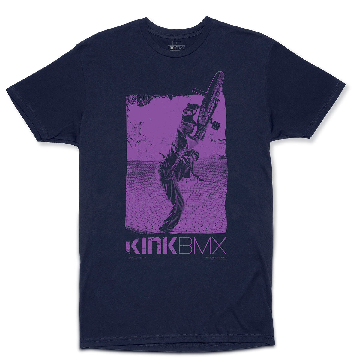 Kink Shred T-Shirt - Navy