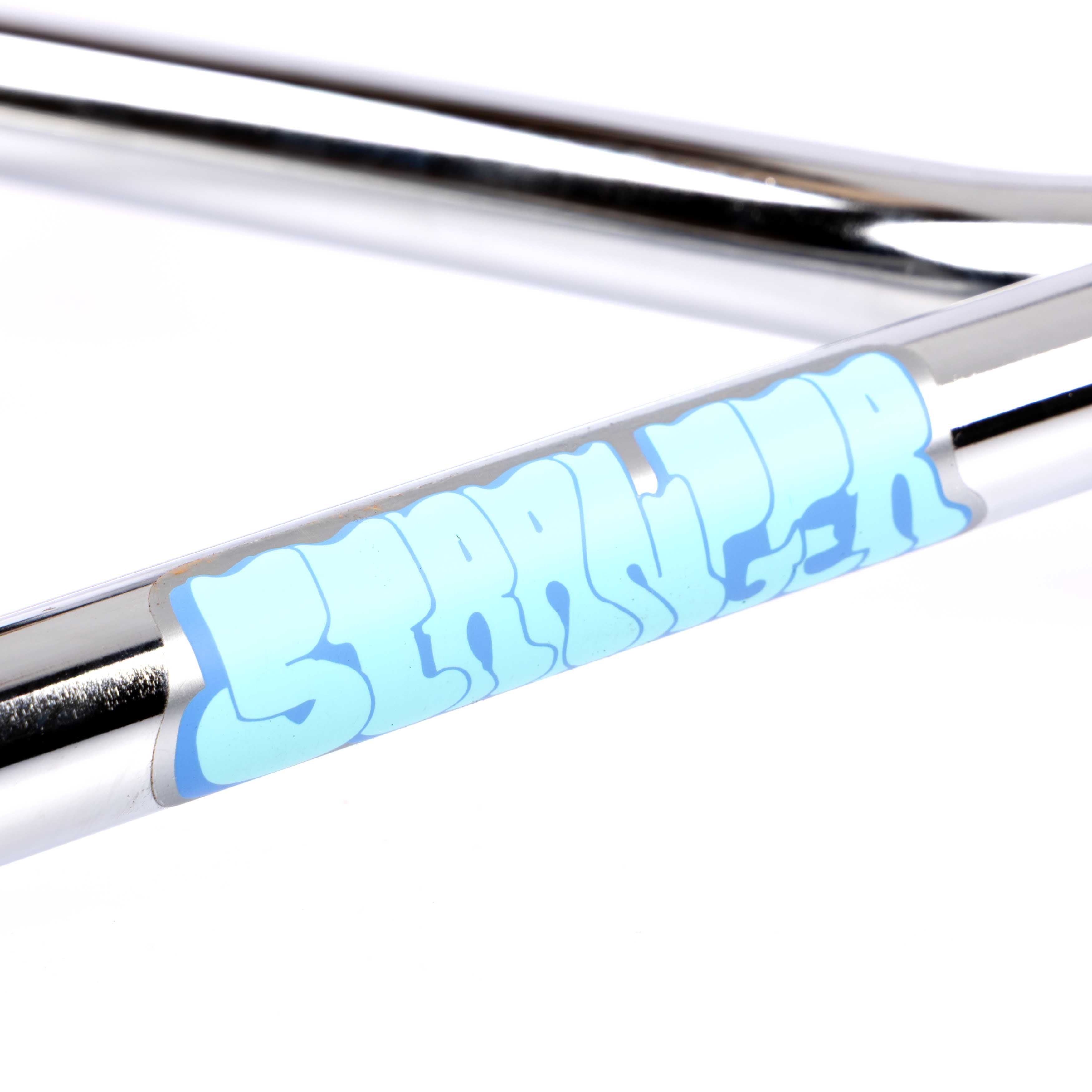 Stranger Piston V2 Bars - Chrome | Waller BMX