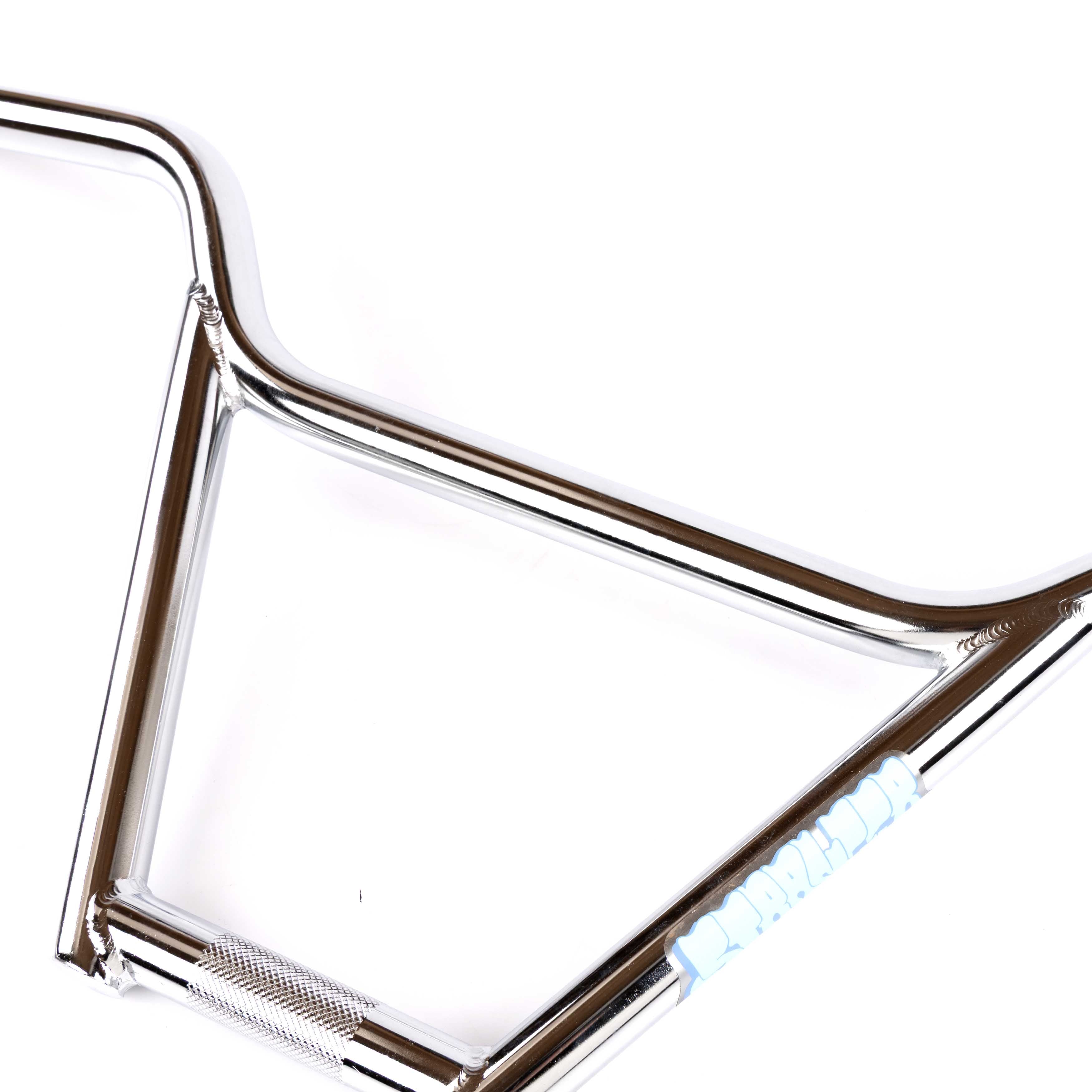 Stranger Piston V2 Bars - Chrome | Waller BMX