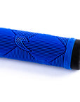 Tall Order Catch Grips - Blue With Black Bar Ends | BMX