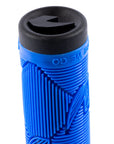 Tall Order Catch Grips - Blue With Black Bar Ends | BMX