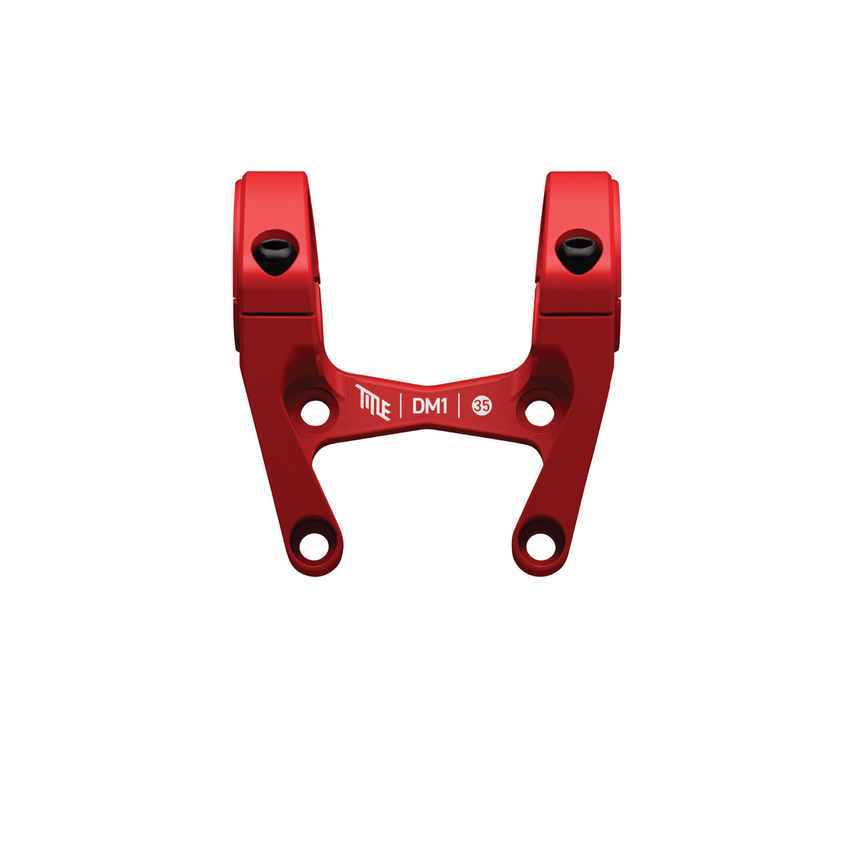 Title MTB DM1 Stem Matt Red Ø 35mm
