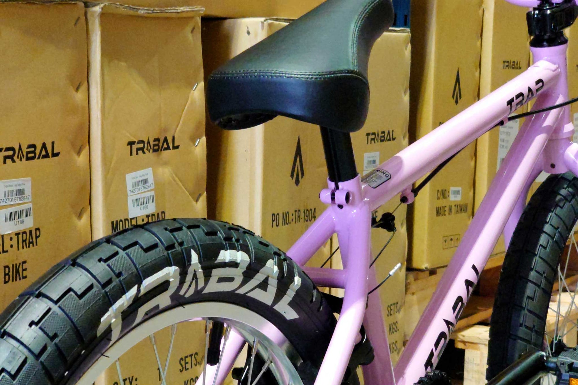 Tribal Trap 20" Complete BMX Bike - Pink