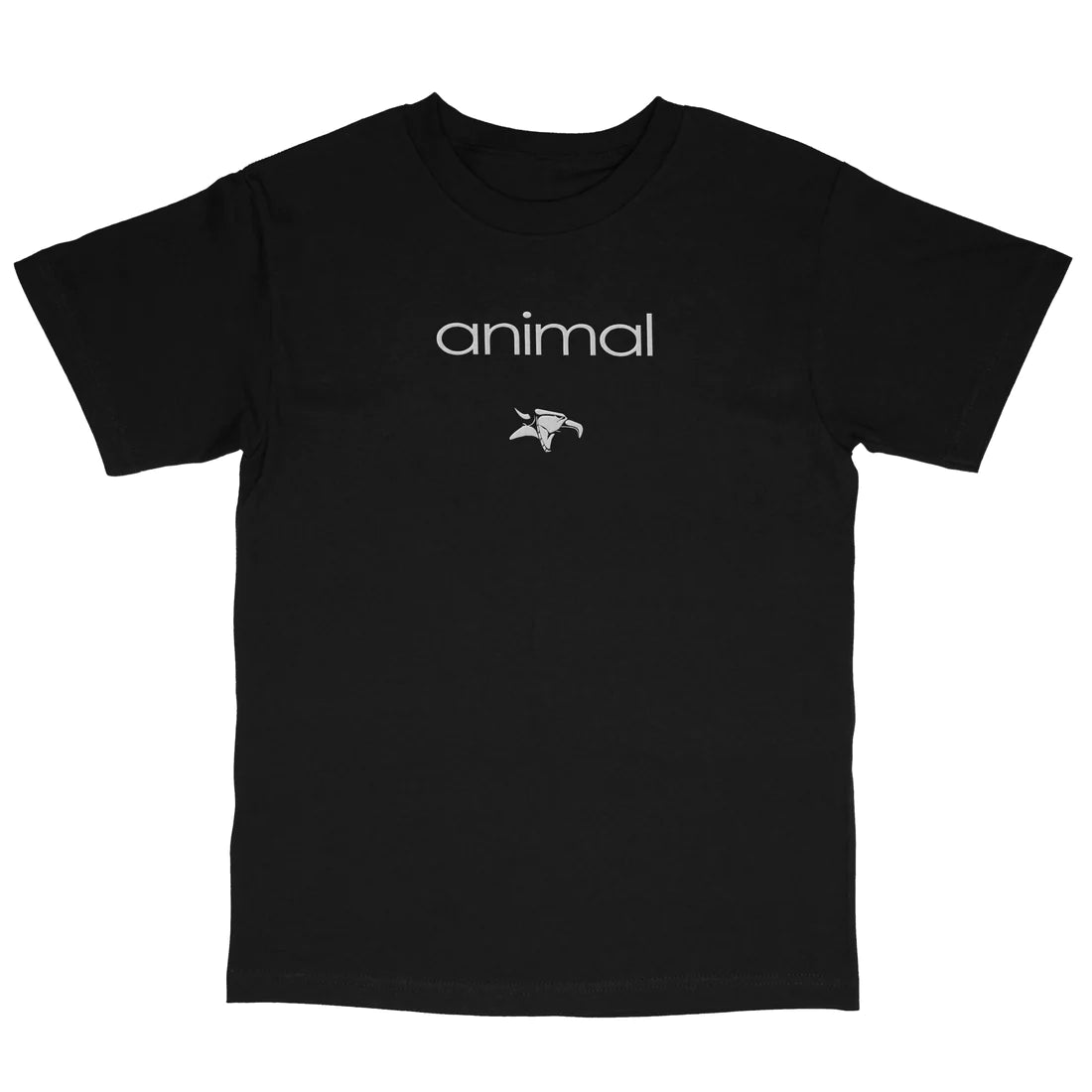 Animal Stitch Embroidered T-Shirt Black - Waller BMX