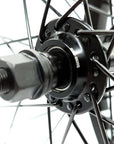 Tribal 20" Wheelset With RHD Cassette Wheel - Black