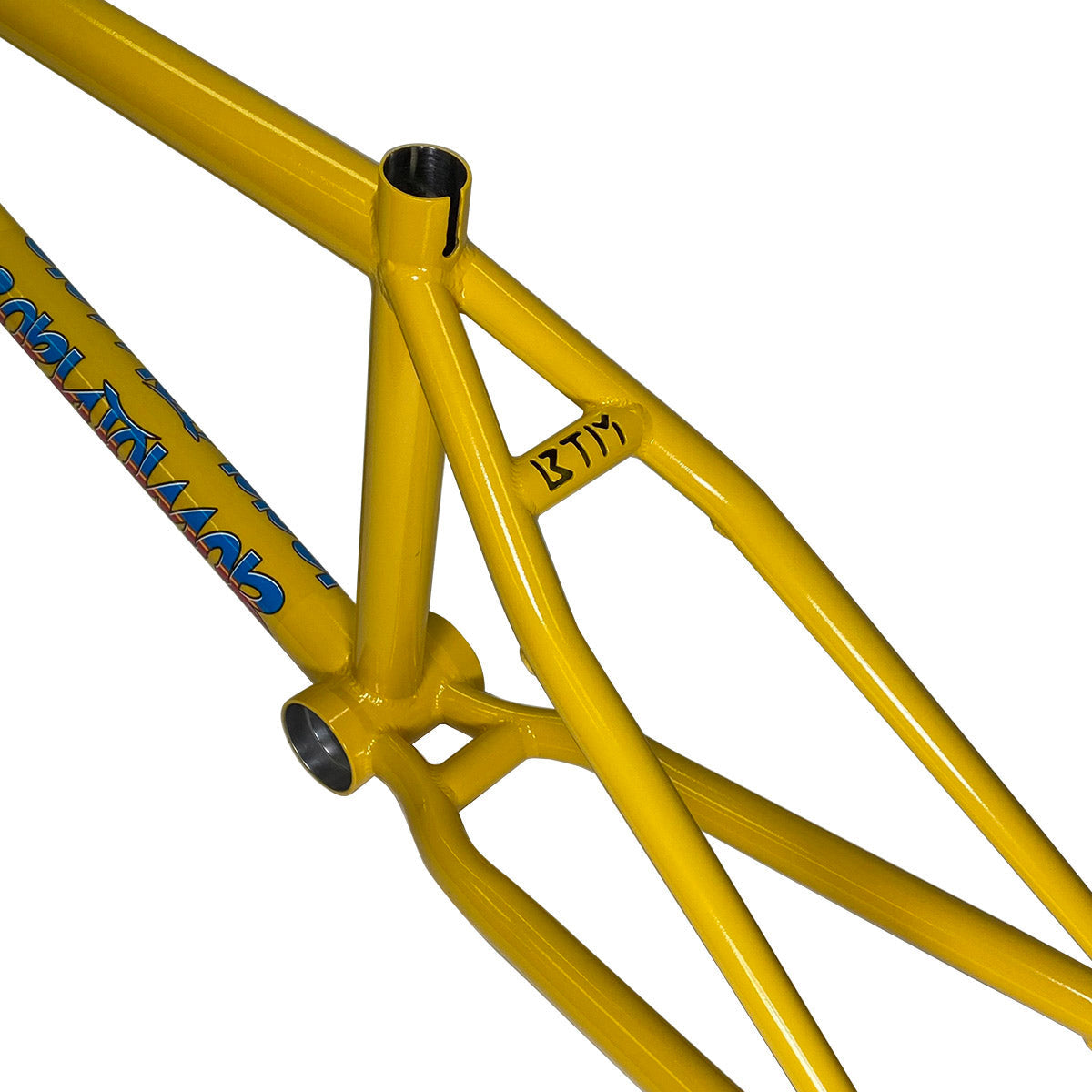 S&M Hoder BTM XL Frame Mustard Yellow - Waller BMX