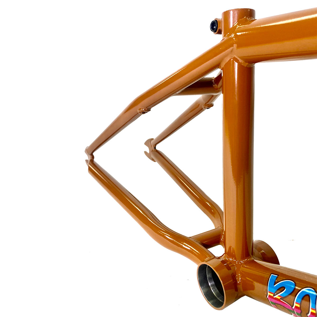 S&M Hoder BTM Frame Shit Brown - Waller BMX