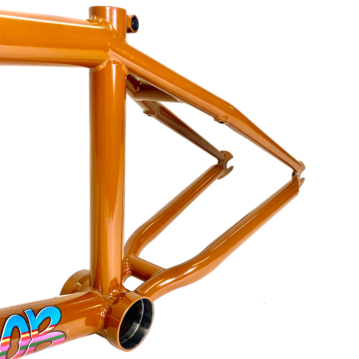 S&M Hoder BTM Frame Shit Brown - Waller BMX