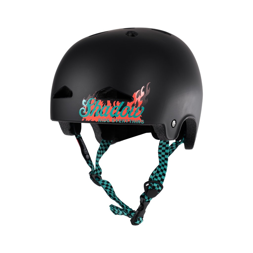 Shadow Big Boy V2 Feather Weight In-Mold Helmet - Matt Black - Waller BMX