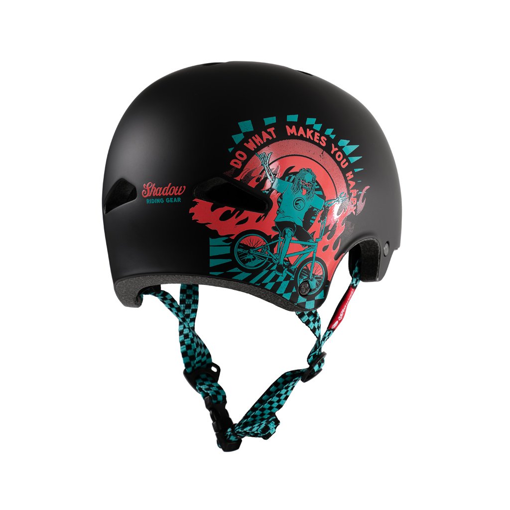 Shadow Big Boy V2 Feather Weight In-Mold Helmet - Matt Black